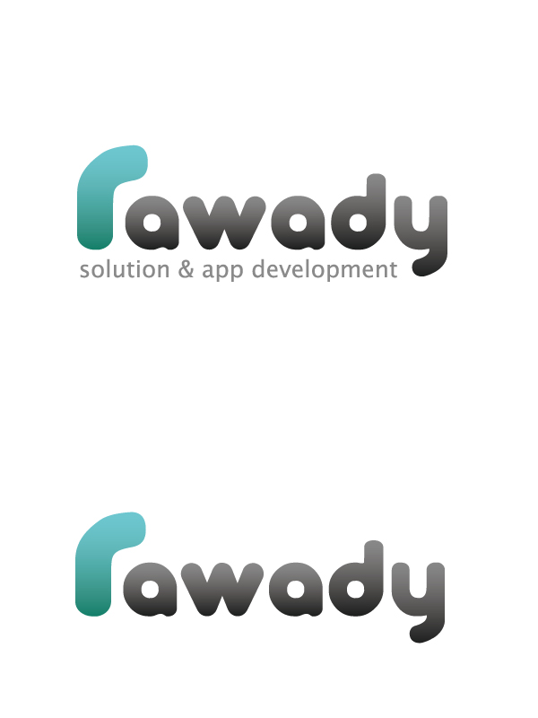 의 솔루션 개발 전문업체 RAWADY의 로고 의뢰 상세이미지