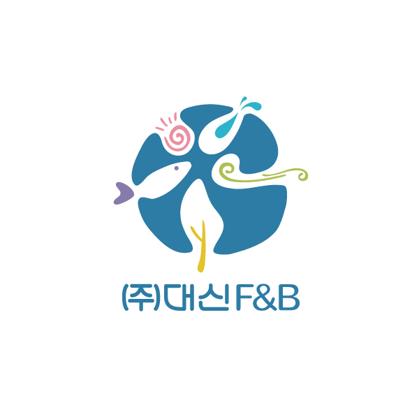 (주)대신 F&B 로고 디자인 1위 수상작