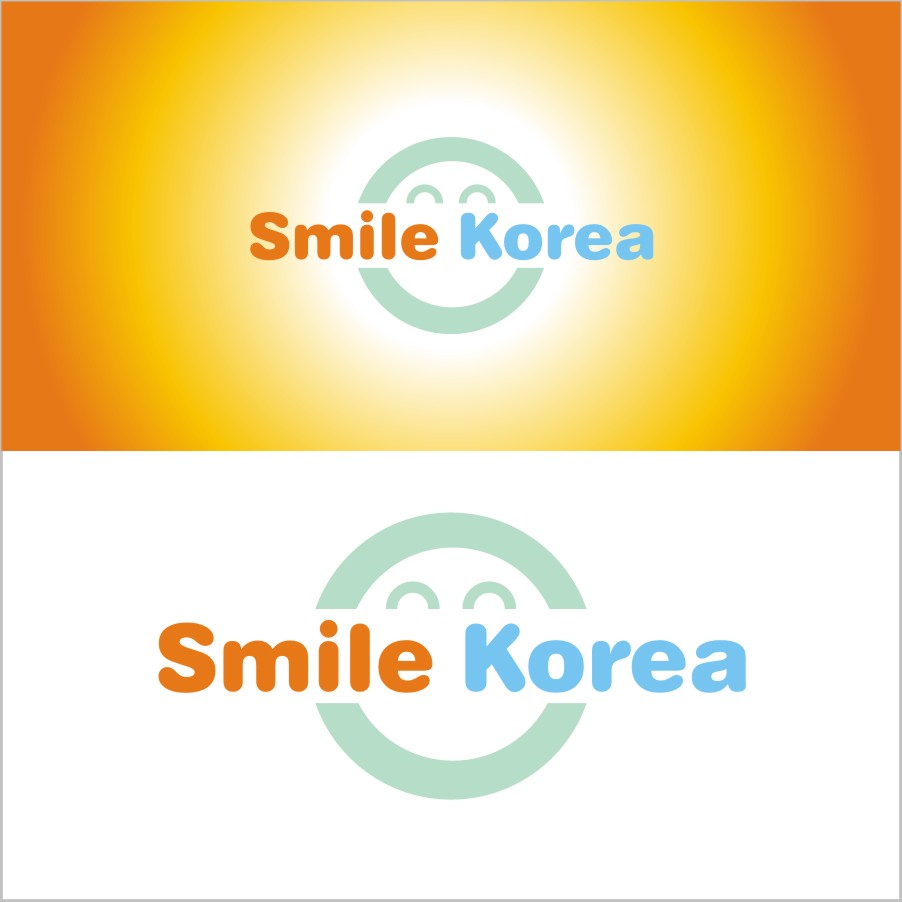의 스마일 코리아 회사 로고 디자인을 의뢰합니다. 상세이미지