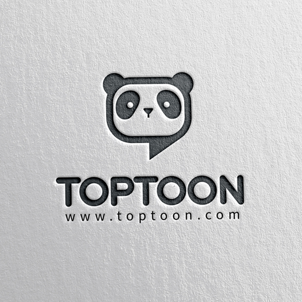 TOPTOON(탑툰) 로고 디자인 1위 수상작
