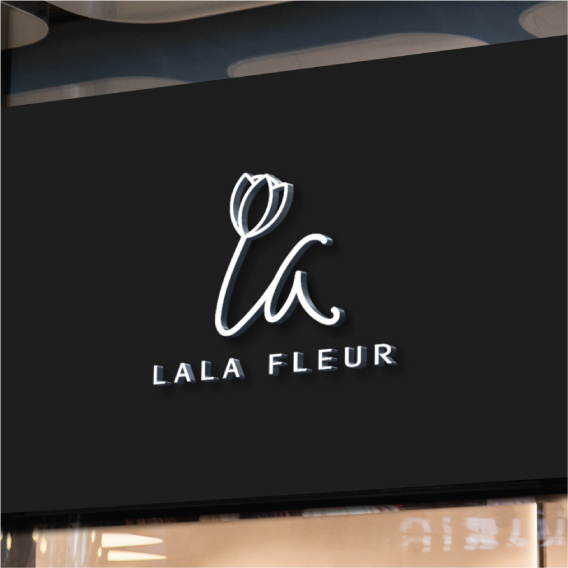 LaLa fleur (라라플레르) 로고 디자인 1위 수상작