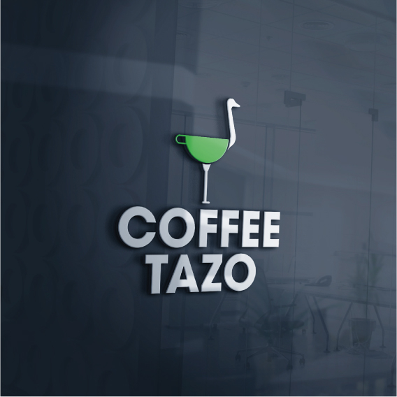 COFFEE TAZO 로고+간판 디자인 1위 수상작