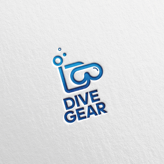 DIVE GEAR (다이브기어) 로고 디자인 1위 수상작
