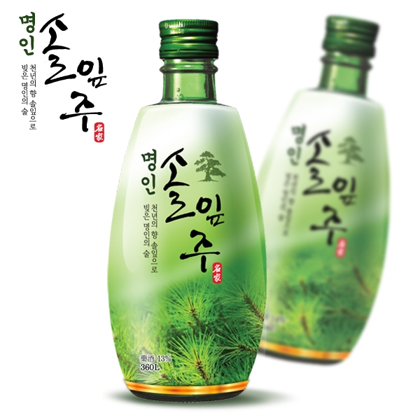 민속주왕주 라벨(파우치) 디자인 1위 수상작