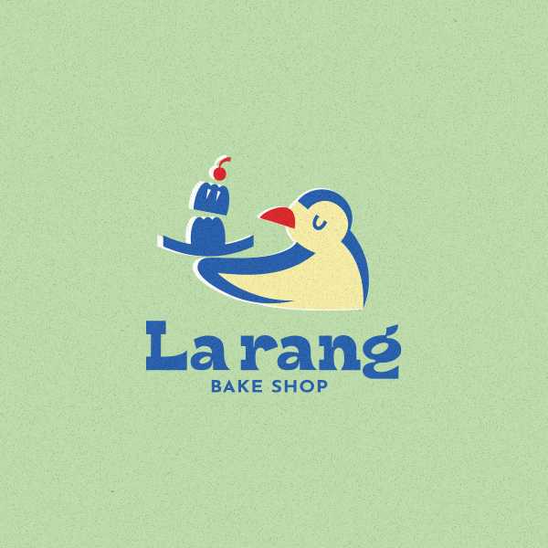 로고 + 간판 | La Rang (라 랑) 디저트카페 로고 디자인 콘테스트 | 라우드소싱 포트폴리오