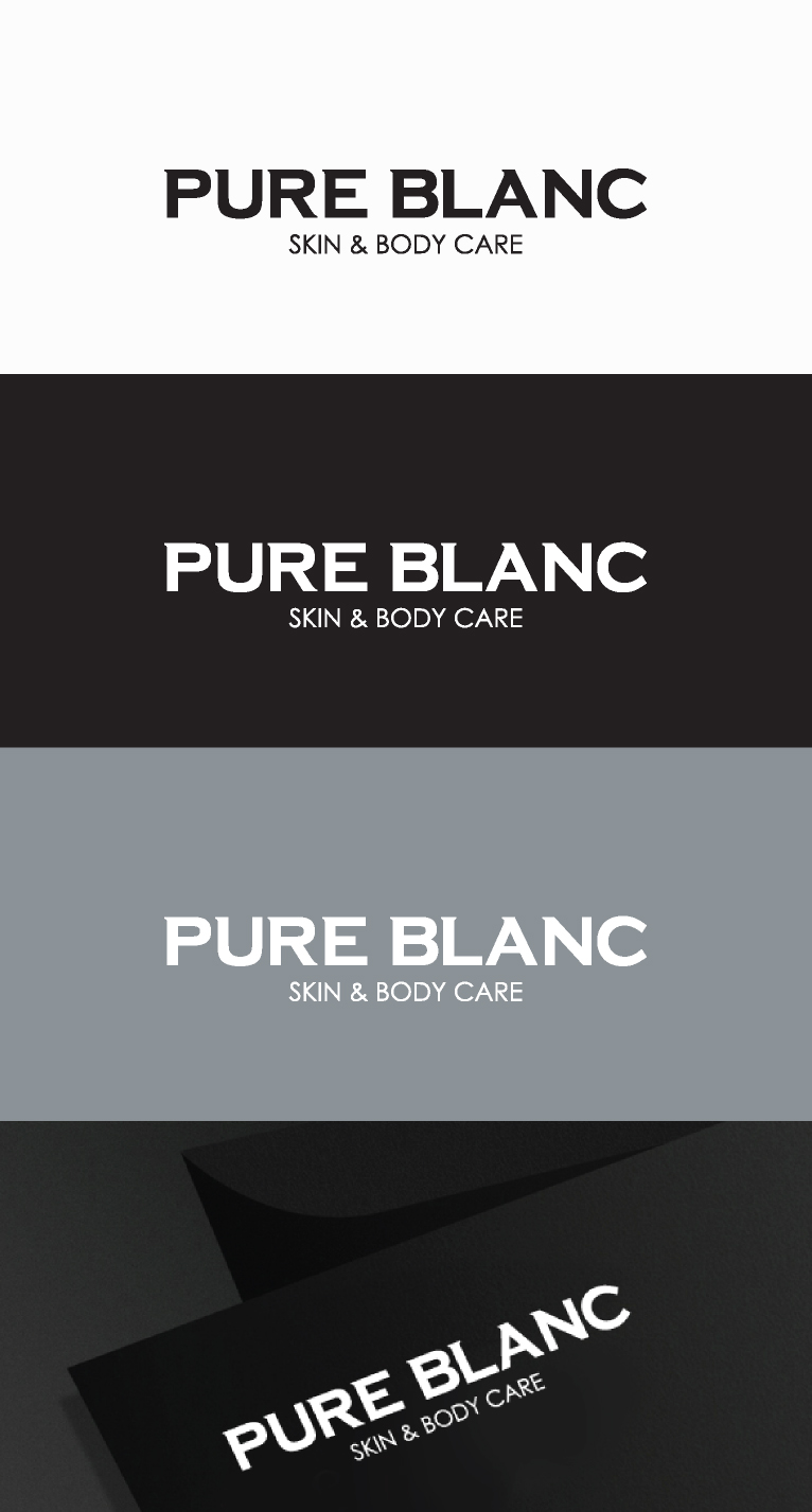 리누아의 피부관리전문체인점 “Pure Blanc(퓨어블랑)” 로고 공모 상세이미지