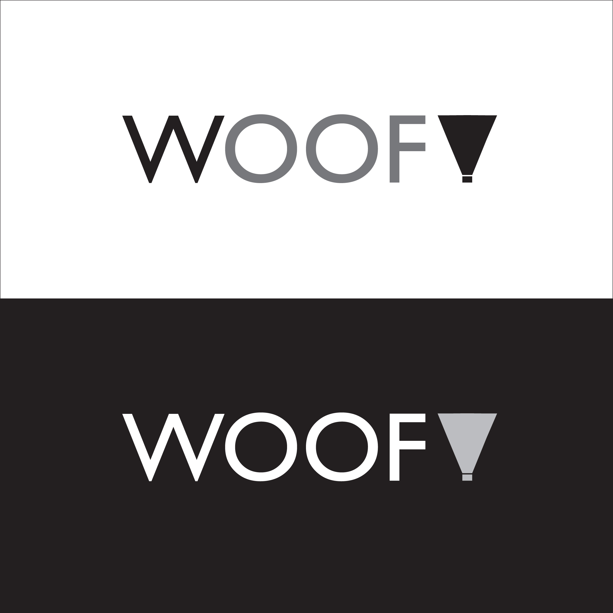 의 애완용품 쇼핑몰 WOOFY의 BI 의뢰 상세이미지