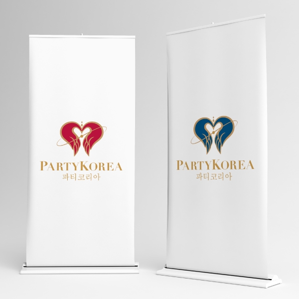 파티코리아 ( PARTYKOREA/ PartyKorea ) 로고+명함 디자인 1위 수상작