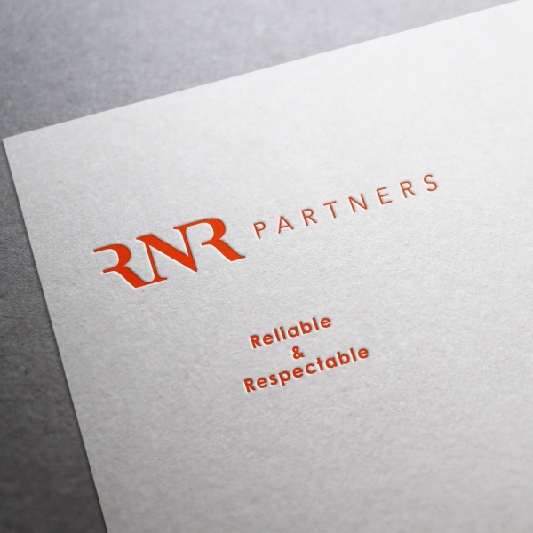 RnR Partners  알엔알파트너즈 로고+명함 디자인 1위 수상작