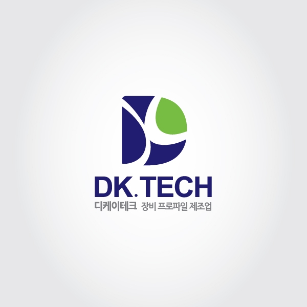 디케이 테크.   DK. TECH 로고+명함 디자인 1위 수상작