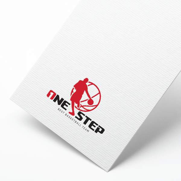 원스텝(ONE STEP) 로고+명함 디자인 1위 수상작