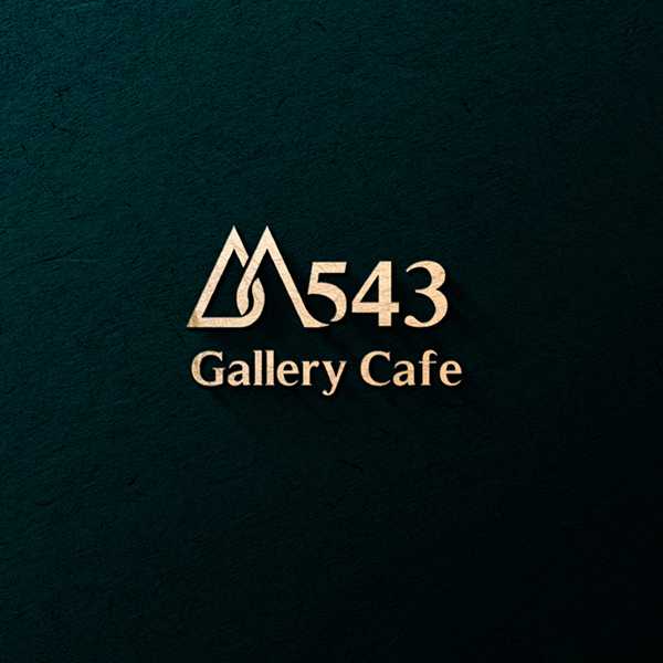 로고 + 명함 | M543 Gallery & Cafe Logo Design | 라우드소싱 포트폴리오. title=