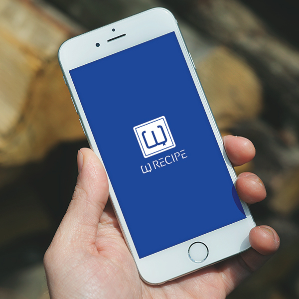 W RECIPE 로고 디자인 1위 수상작