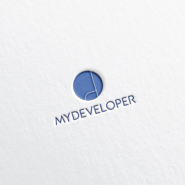 myDeveloper (마이디벨로퍼) 로고 디자인 1위 수상작