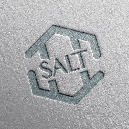 블록체인 부동산 플랫폼 - SALT  로고+명함 디자인 1위 수상작