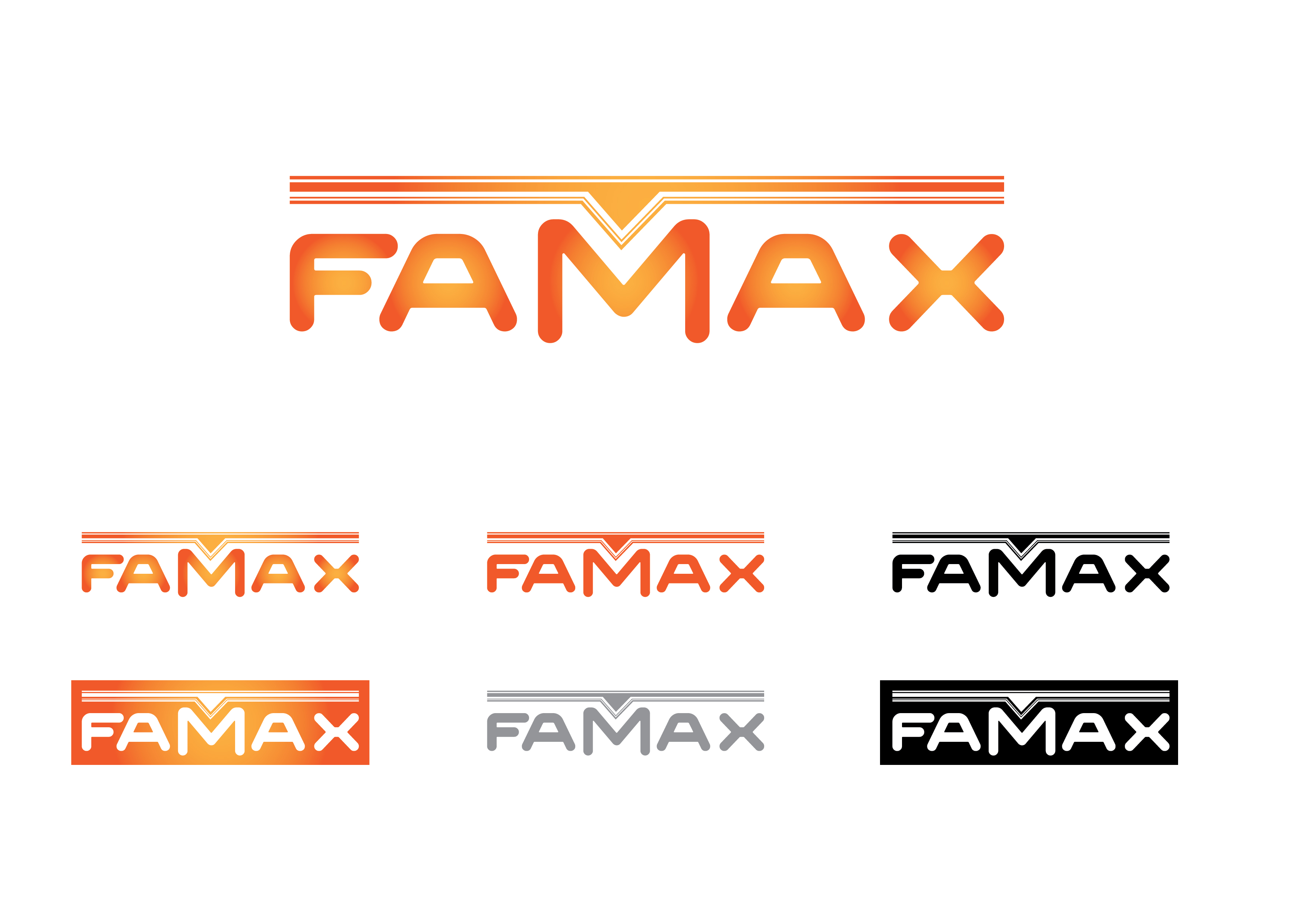 의 FAMAX 로고 디자인 의뢰 상세이미지