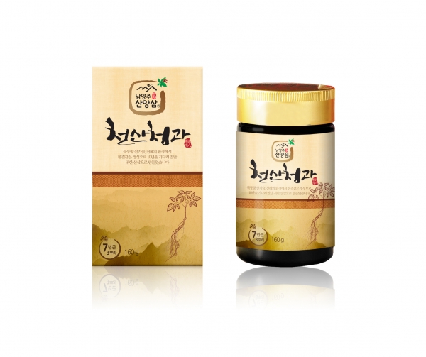 남양주 조복산삼 라벨+박스 디자인 1위 수상작