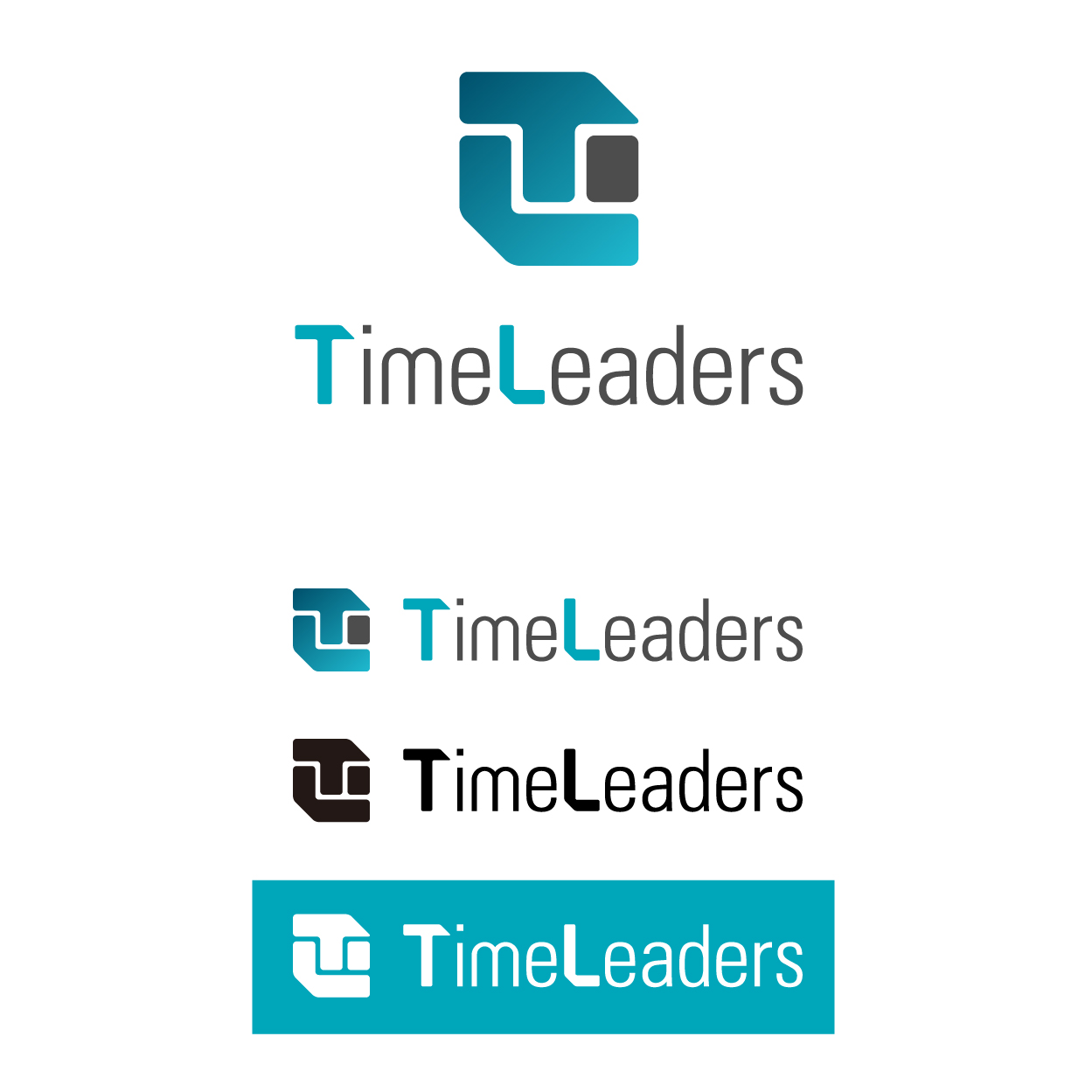 의 (주)TIMELEADERS 회사 로고 디자인 의뢰 상세이미지