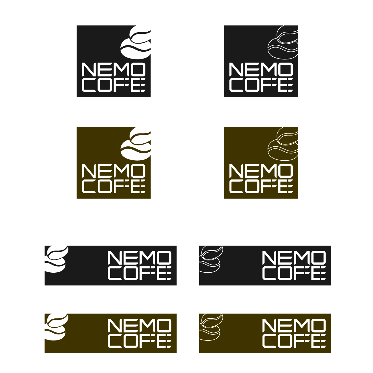 의 네모커피(NEMO coffee) 로고 디자인 의뢰 상세이미지