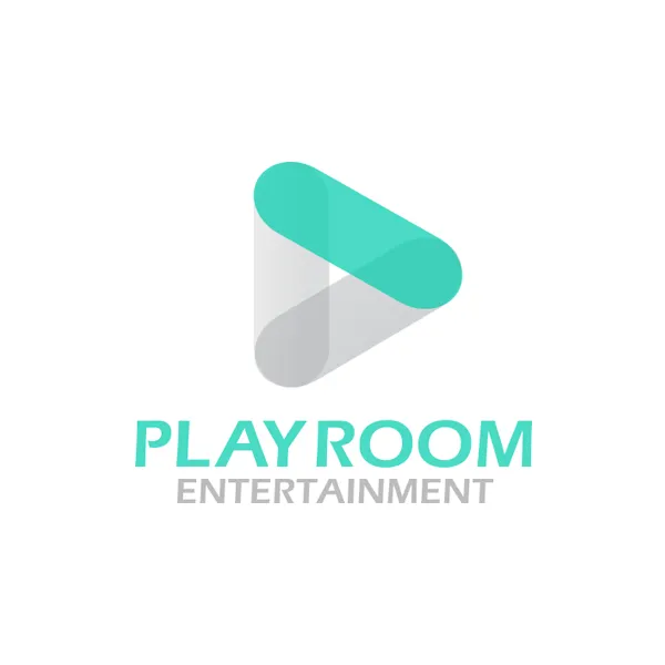 (주)플레이룸엔터테인먼트 CI 및 명함 디자인 의뢰 우승작 이미지 1