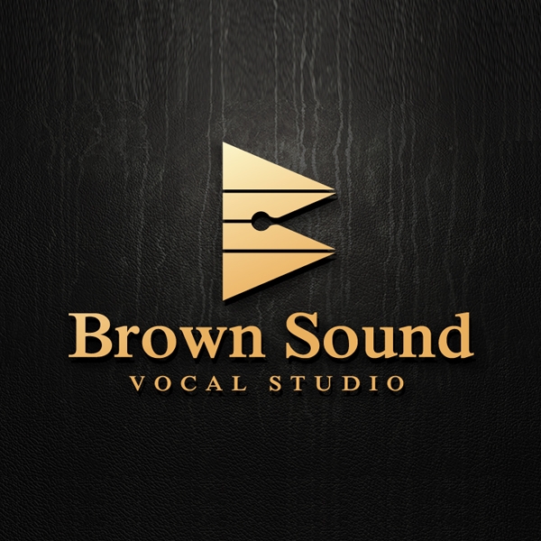Brown Sound Vocal Studio(브라운 사운드 보컬 스튜디오) 로고 디자인 1위 수상작