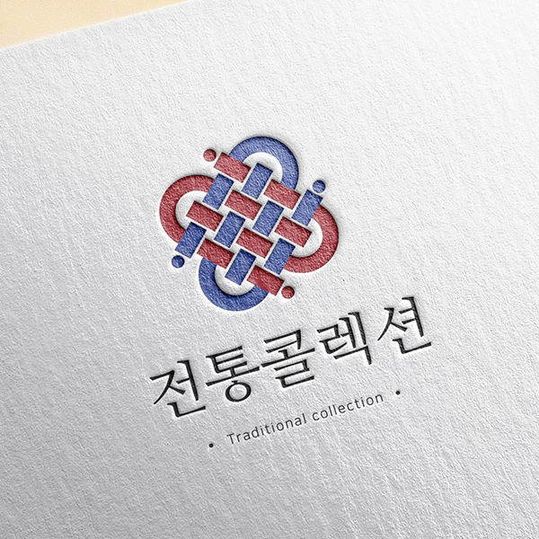 전통콜렉션 로고+명함 디자인 1위 수상작