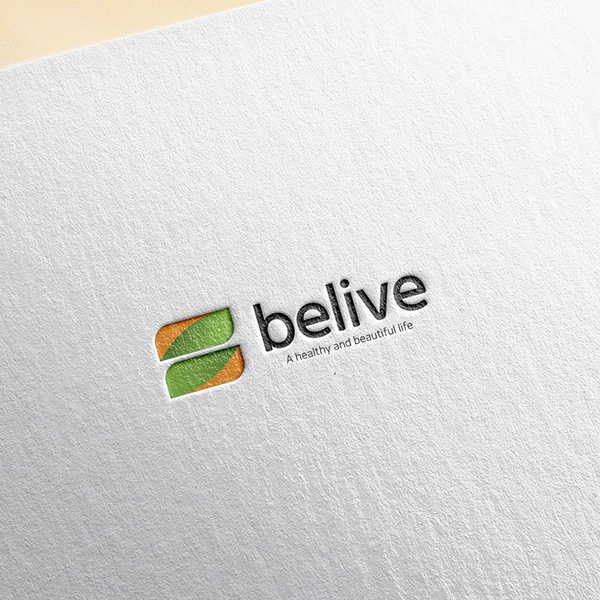 밸리브 belive 로고 디자인 1위 수상작