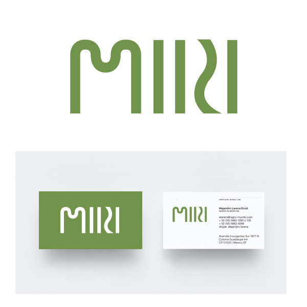 의 생활용품 제조업체  미리(MIRI) CI 디자인 및 명함 디자인 의뢰 상세이미지