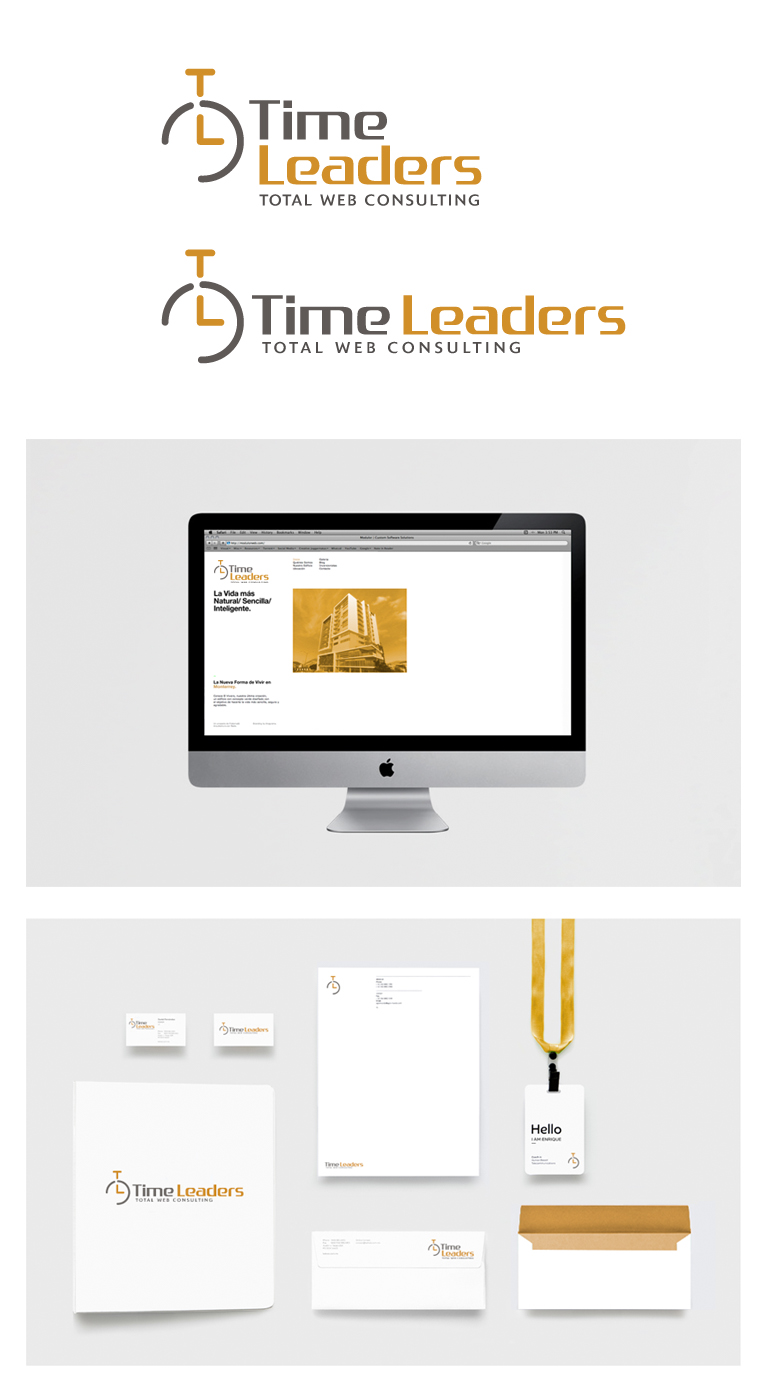 의 (주)TIMELEADERS 회사 로고 디자인 의뢰 상세이미지