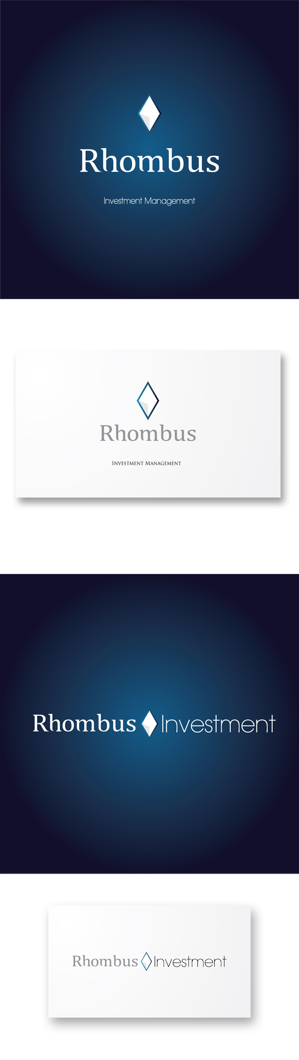의 투자회사 Rhombus Investment의 로고 의뢰 상세이미지