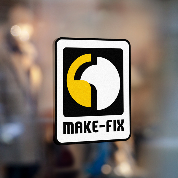메이크픽스(MAKE-FIX) 로고 디자인 1위 수상작