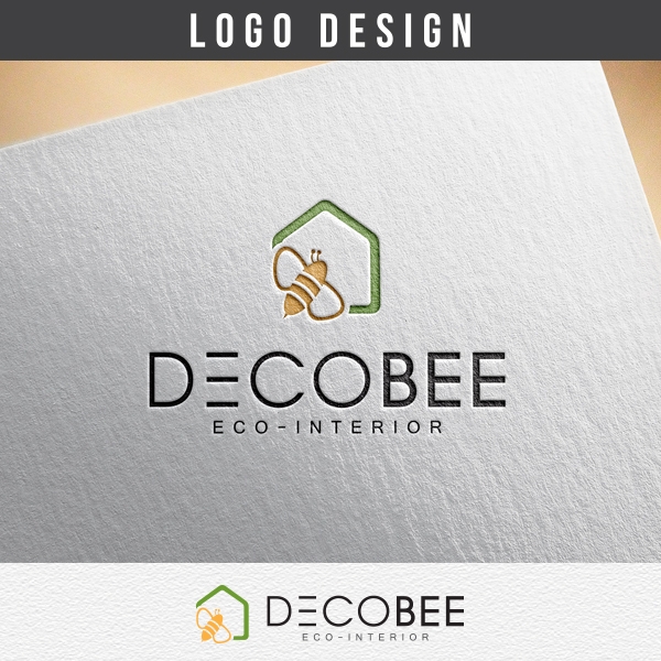 DECOBEE 로고 디자인 1위 수상작