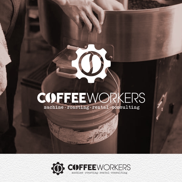 커피 워커스(Coffee Workers) 로고 디자인 1위 수상작