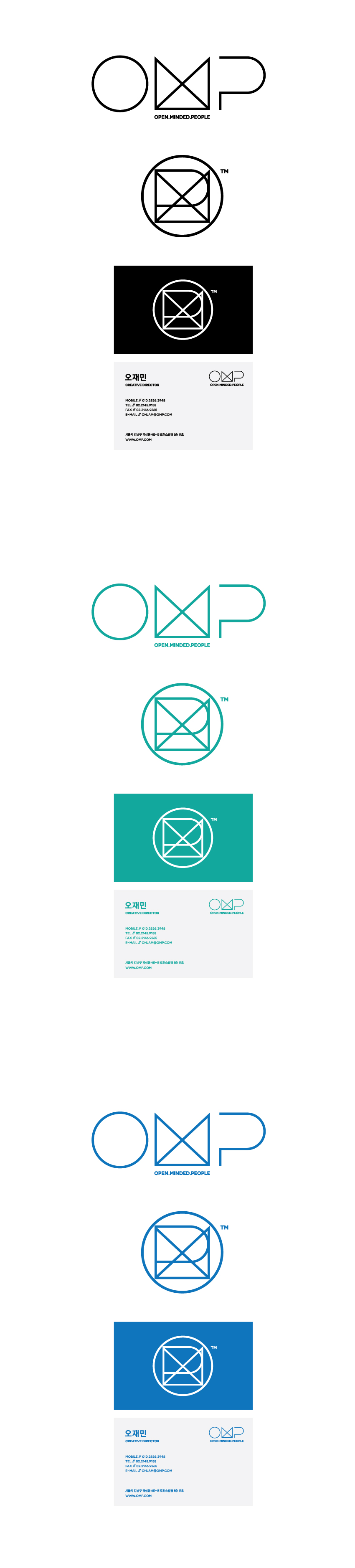 imdk_abc의 OMP CI & Name card Design 상세이미지