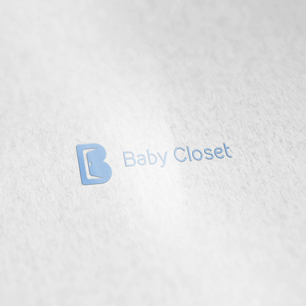 베이비클로젯 로고 디자인 1위 수상작