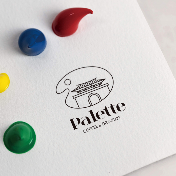 Palette 로고+명함 디자인 1위 수상작