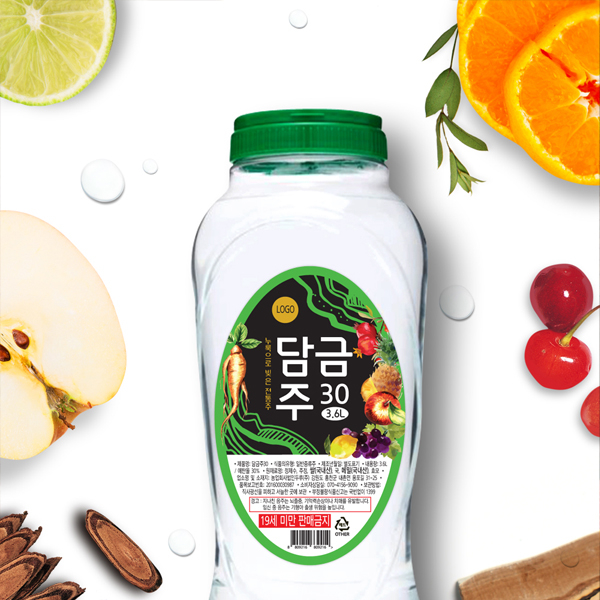 두루(주) 라벨(파우치) 디자인 1위 수상작