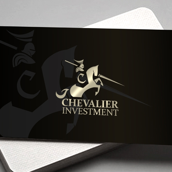 슈발리에 인베스트먼트(chevalier investment) 로고+명함 디자인 1위 수상작