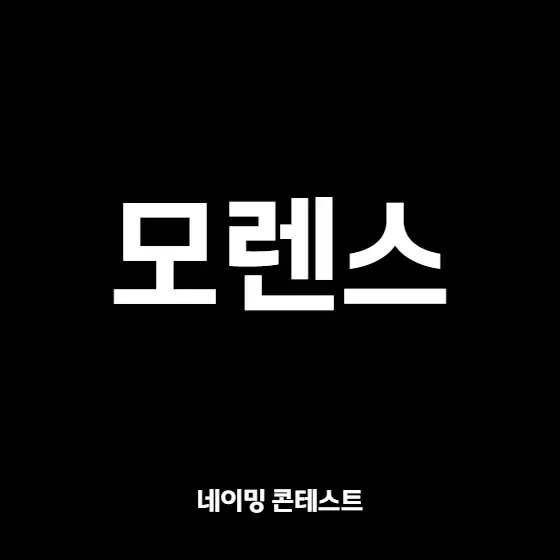 미정 네이밍 콘테스트 참여작 | 라우드소싱