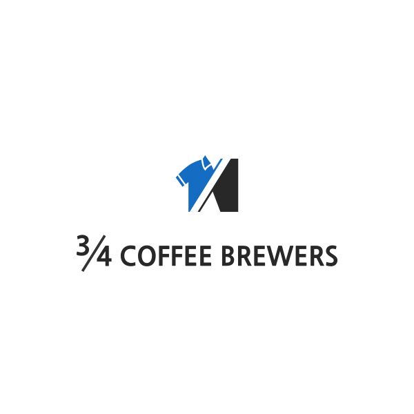 3/4 COFFEE BREWERS 로고+명함 디자인 1위 수상작