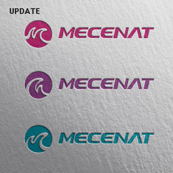 MECENAT 로고 디자인 1위 수상작