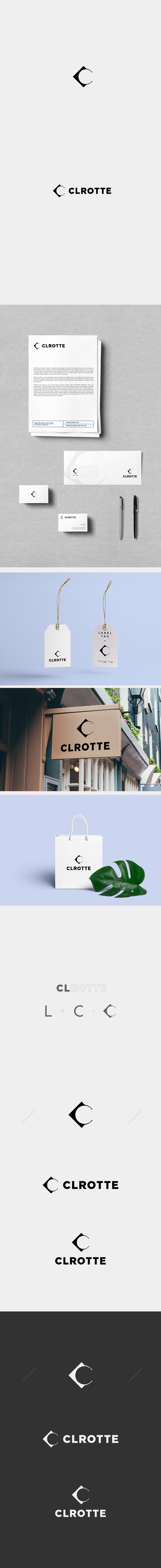 BD studio의 아이웨어 브랜드 CLROTTE 로고 디자인 상세이미지