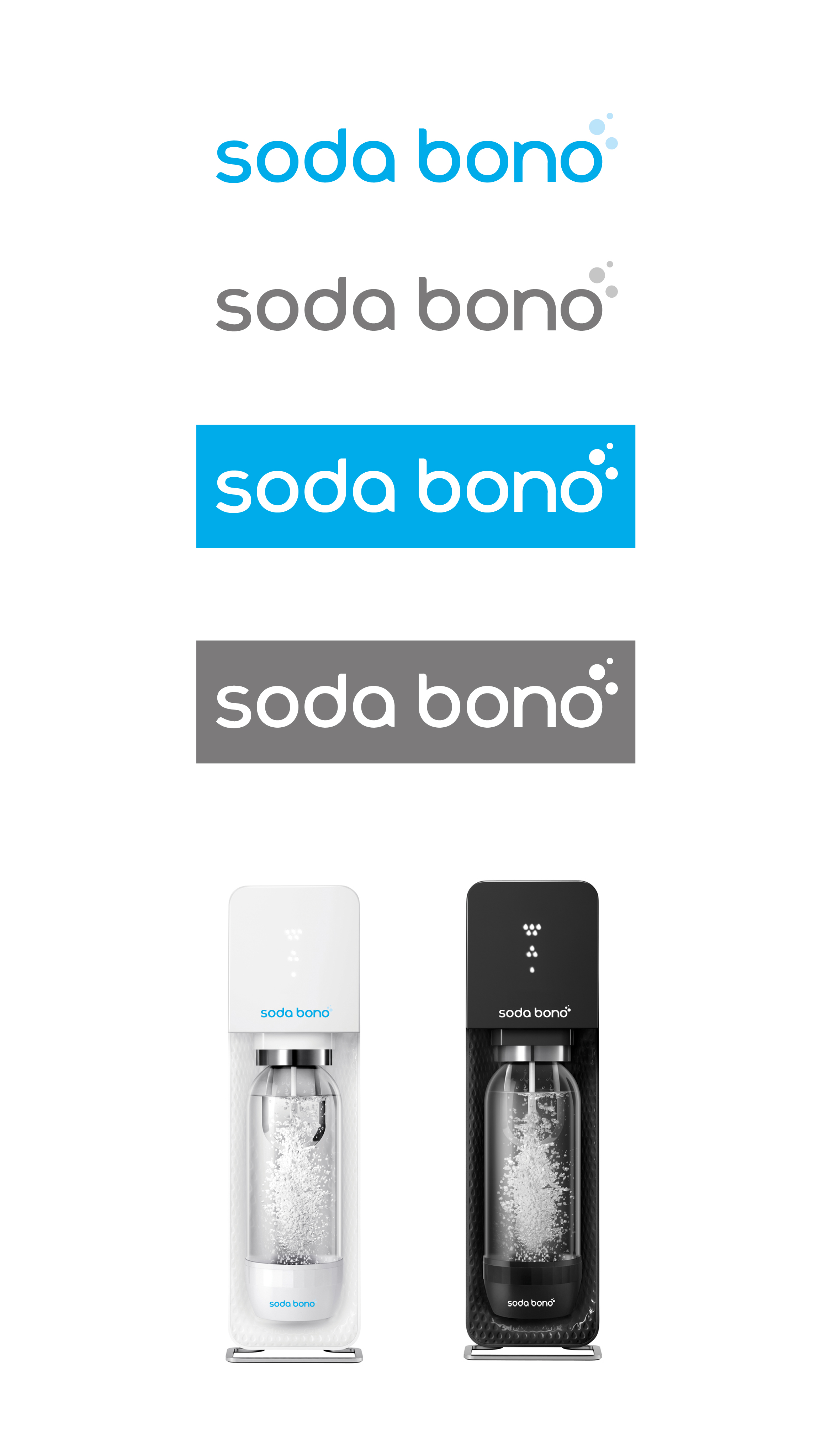 wwwww의 휴대용 탄산수제조기 Soda Bono 로고 디자인 의뢰합니다. 상세이미지