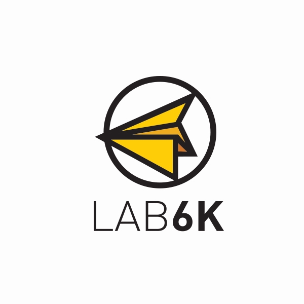 랩식스케이 (Lab6K) 로고 디자인 1위 수상작