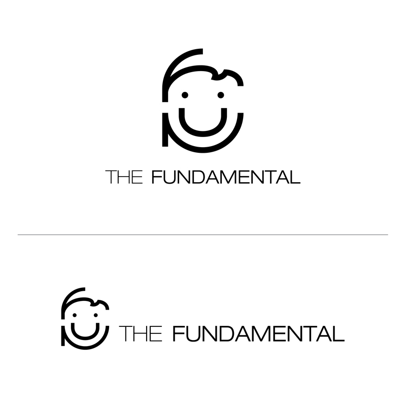 의 THE FUNDAMENTAL  소수정예 컨설팅형학원 로고 디자인 상세이미지