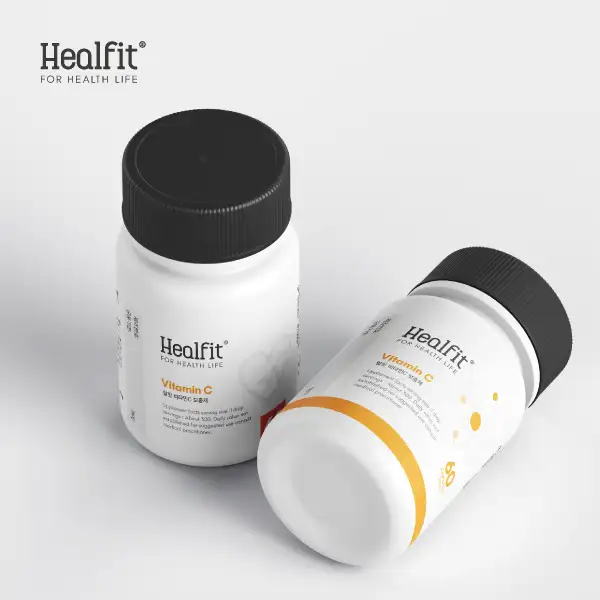 Healfit 비타민제품 라벨을 의뢰하고싶습니다. | HEALFIT(힐핏) | 디자인 의뢰는 라우드소싱