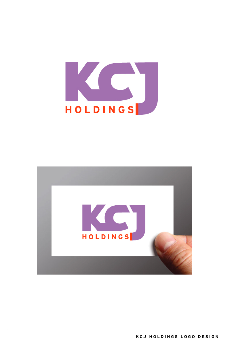 의 KCJ Holdings 로고의뢰 상세이미지