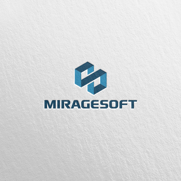 MIRAGESOFT 로고+명함 디자인 1위 수상작