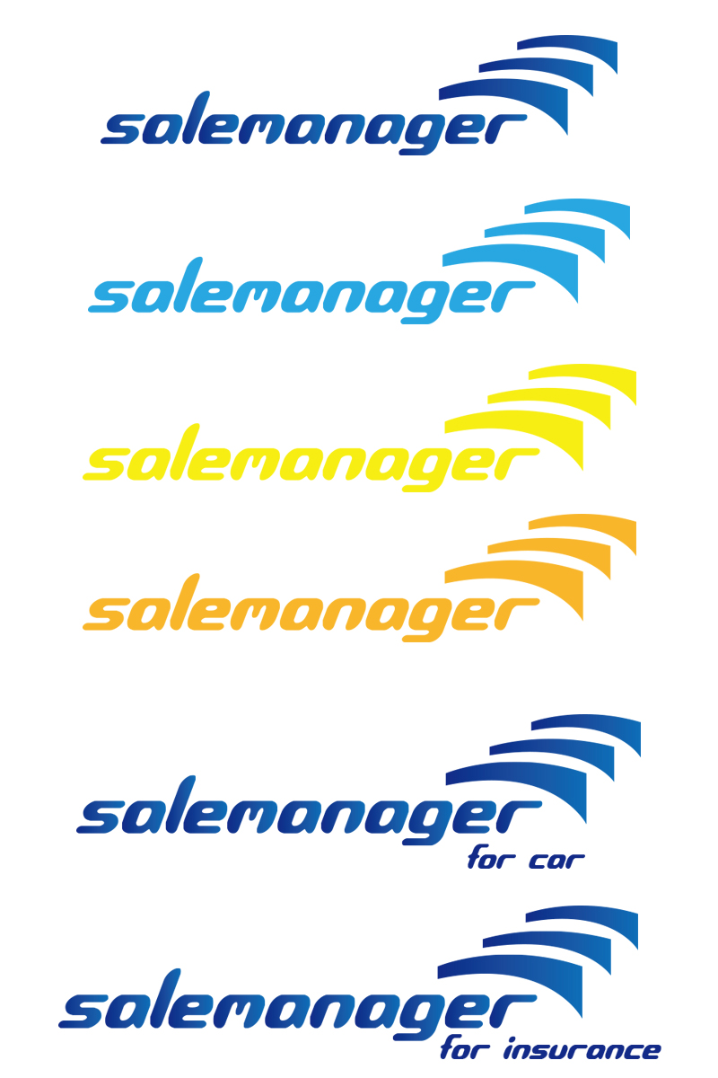 의 salemanager 로고 디자인 상세이미지