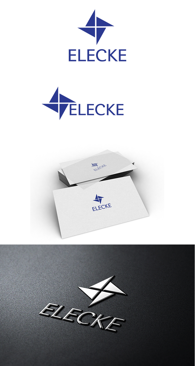 의 일렉크(ELECKE) 로고 및 명함 디자인 상세이미지